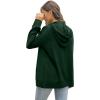 imageSaloogoe Lightweight Zip Up Hoodies for Women Hooded Sweatshirts Long Sleeve Thin Jacket with Zipper02forest Green