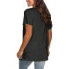 imageSaloogoe Womens Loose Fit Tshirts Short Sleeve Summer Tops Casual Workout Yoga Tunic T Shirts Tops01grey