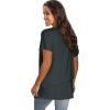 imageSaloogoe Womens Loose Fit Tshirts Short Sleeve Summer Tops Casual Workout Yoga Tunic T Shirts Tops03printing 4th of July Flag 1