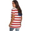 imageSaloogoe Womens Loose Fit Tshirts Short Sleeve Summer Tops Casual Workout Yoga Tunic T Shirts Tops03printing 4th of July Flag 2