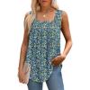 Unique Blue Floral
