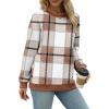 imageWomens Tops Long Sleeve Shirts Fall Fashion 2025 Winter Clothes Oversized Sweaters Western Outfit Halloween Sweatshirt M
